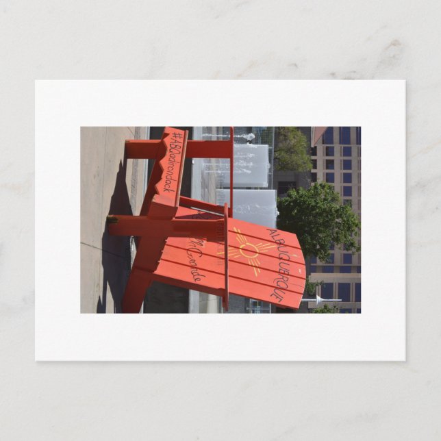 ABQ Chair Holiday Postcard (Front)