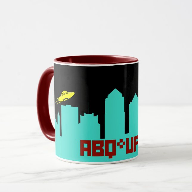 ABQ UFOs Mug (Front Left)