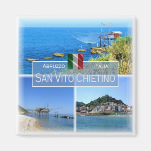 ABR003 SAN VITO CHIETINO, Abruzzo, Fridge Magnet