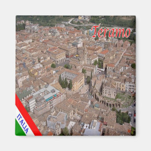 ABR010 TERAMO, Abruzzo, Italy, Fridge Magnet