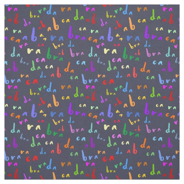 Abracadabra funny fabric (Swatch)