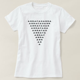 abracadabra inverted triangle T-Shirt