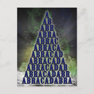 Abracadabra Postcard