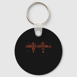 Abracadabra Vintage Triangle Gothic For Men Women  Keychain