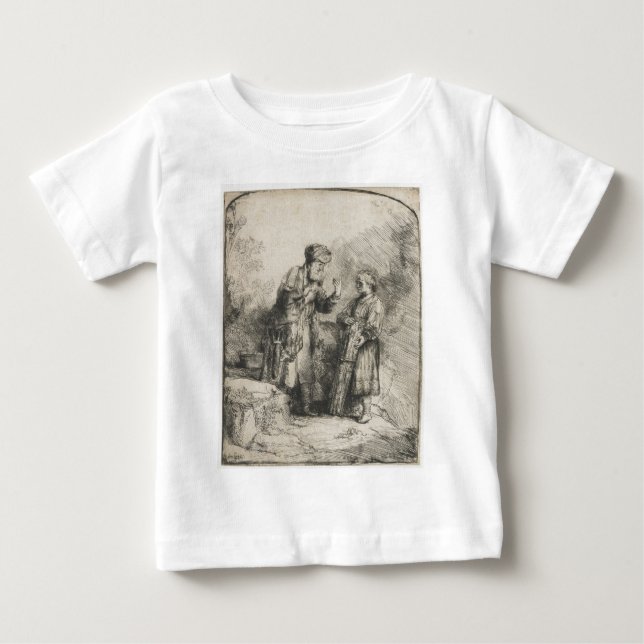 Abraham and Isaac Baby T-Shirt (Front)
