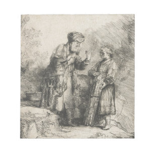 Abraham and Isaac Notepad