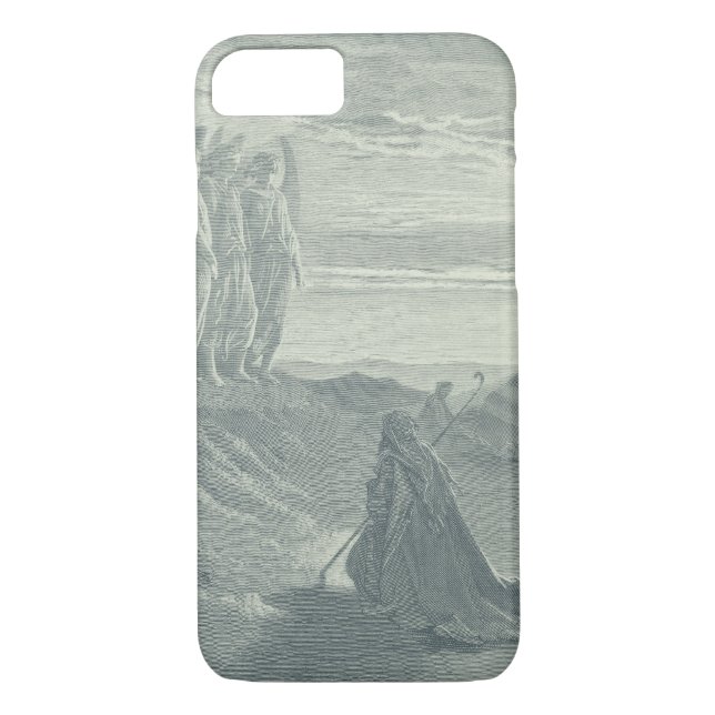 Abraham and the Three Angels Case-Mate iPhone Case (Back)