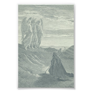 Abraham and the Three Angels Photo Print