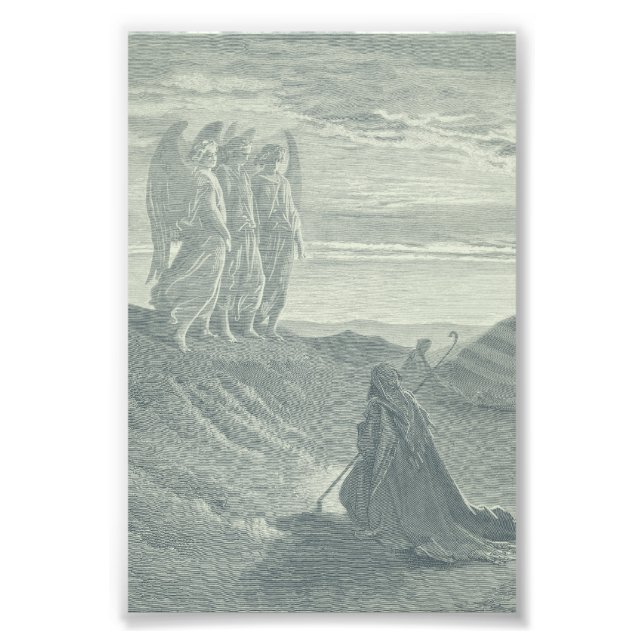 Abraham and the Three Angels Photo Print (Front)