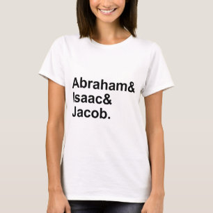 Abraham Isaac Jacob 3 Patriarchs of Judaism T-Shirt