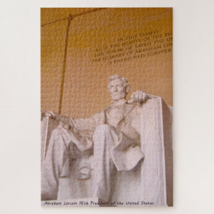 Abraham Lincoln 16th President of America. Jigsaw Jigsaw Puzzle