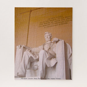 Abraham Lincoln 16th President of America. Jigsaw Puzzle