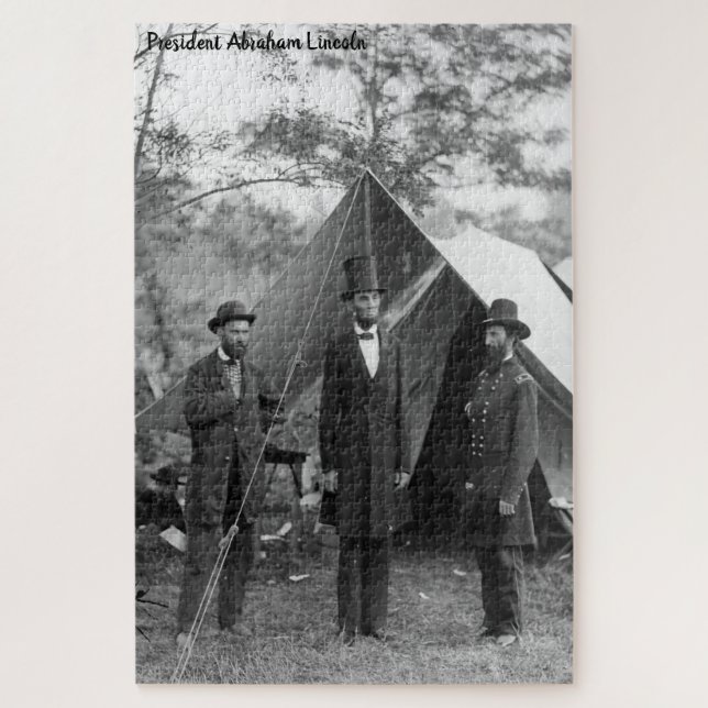 Abraham Lincoln 16th President of America. Jigsaw Puzzle (Vertical)