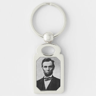 Abraham Lincoln: 16th President of America Keychain
