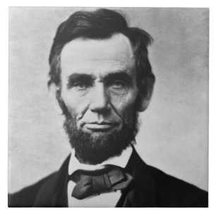 Abraham Lincoln: 16th President of America Tile