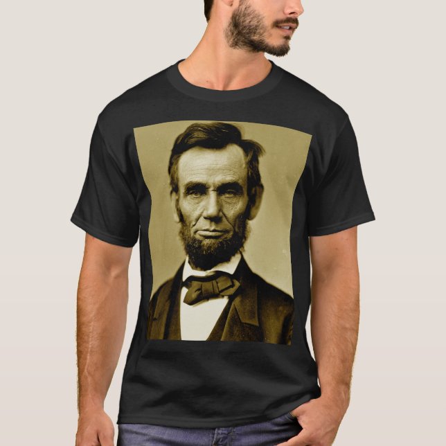 Abraham Lincoln 16th US President T-Shirt (Front)