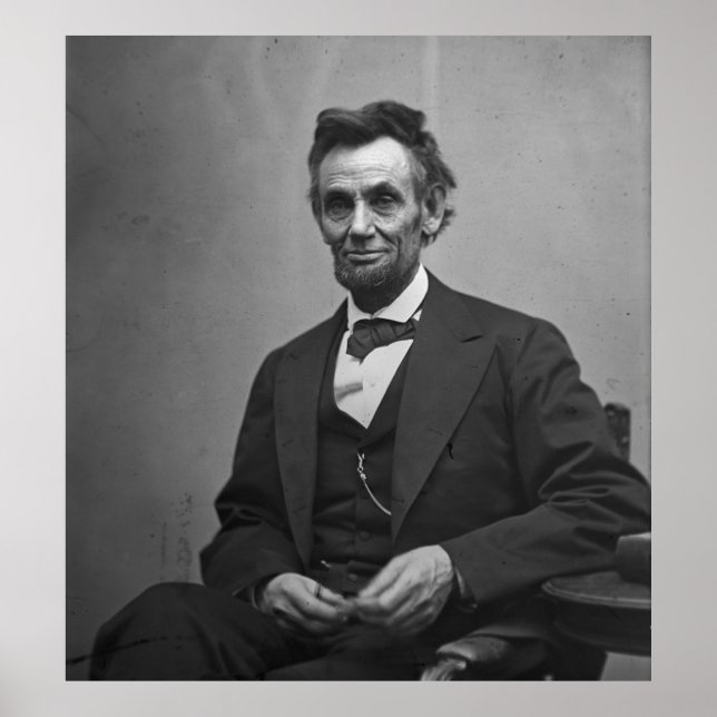 Abraham Lincoln 1865 Poster (Front)