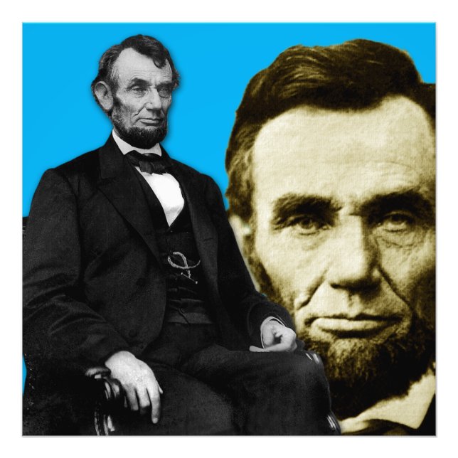 Abraham Lincoln 3 and 4 Photo Print (Front)