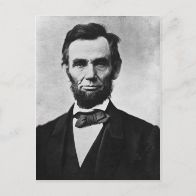 Abraham Lincoln 8 Postcard (Front)
