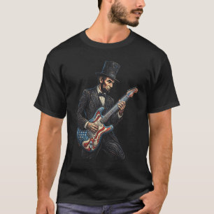 Abraham Lincoln Abe Lincoln Playing T-Shirt
