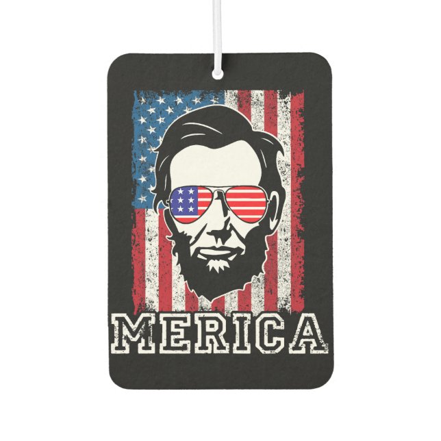 Abraham Lincoln Air Freshener (Front)