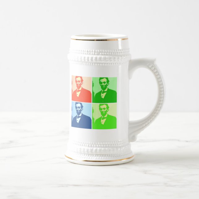 Abraham Lincoln Beer Stein (Right)
