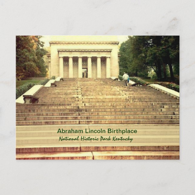 Abraham Lincoln Birthplace Carte postale (Devant)