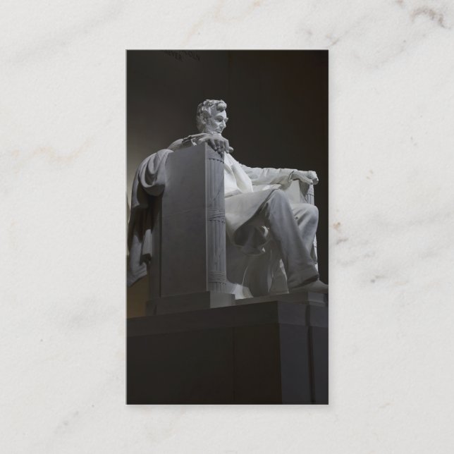 Abraham Lincoln Business Card (Front)
