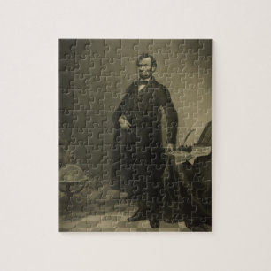 Abraham Lincoln by William Pate Jigsaw Puzzle