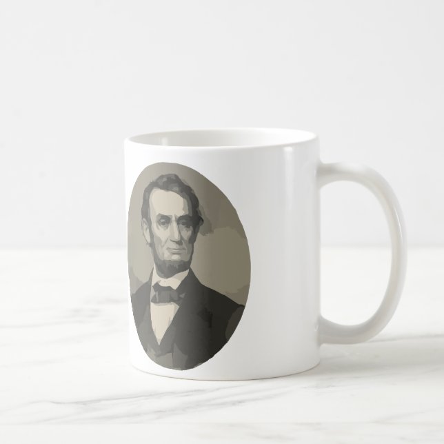 abraham lincoln coffee mug (Right)