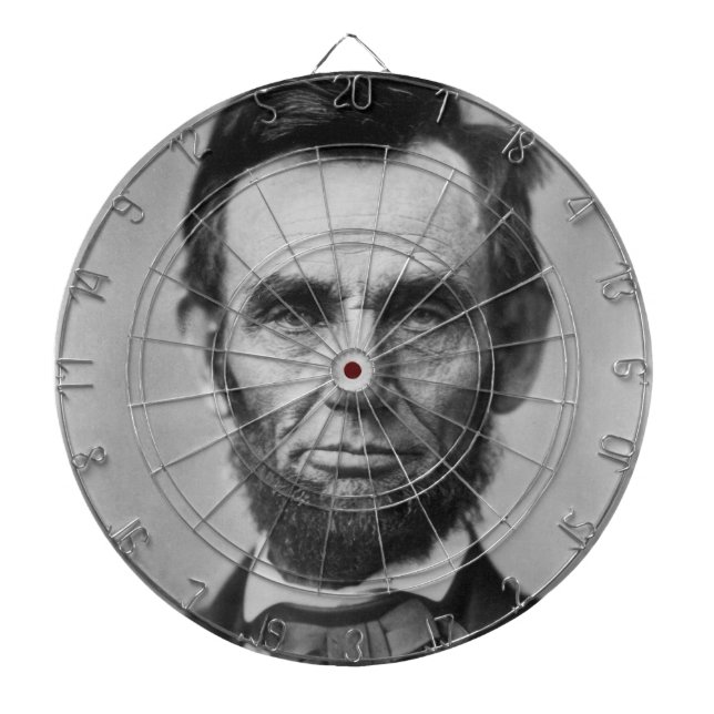 Abraham Lincoln Dartboard (Front)