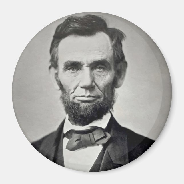 Abraham Lincoln Gettysburg Portrait Magnet (Front)