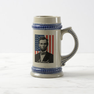 Abraham Lincoln Gettysburg Quote Beer Stein