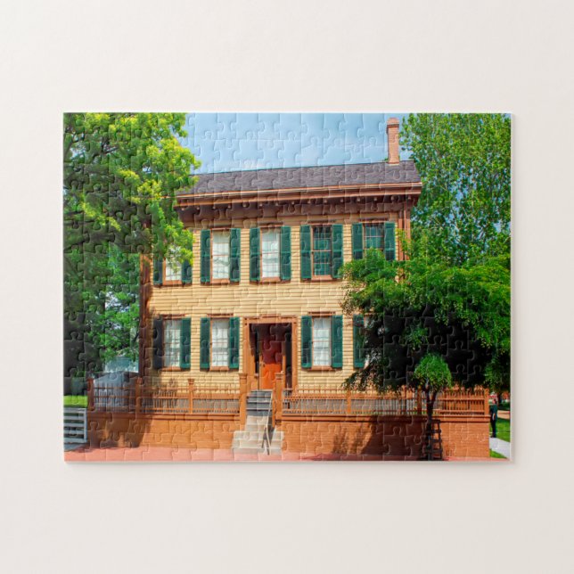 Abraham Lincoln Homestead. Jigsaw Puzzle (Horizontal)