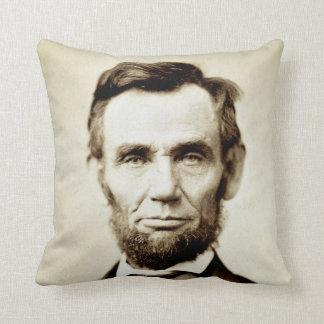 Abraham Lincoln - Honest Abe Throw Pillow