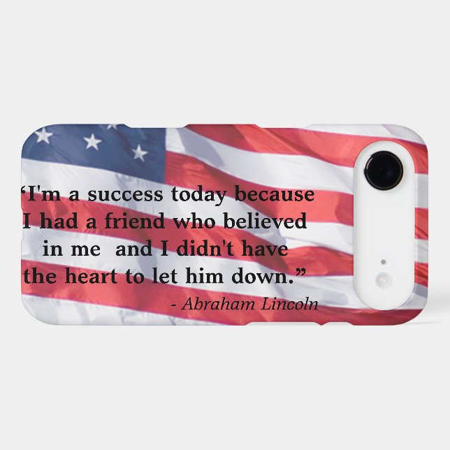 Abraham Lincoln Inspirational Friend Citation US D (Verso (Horizontal))
