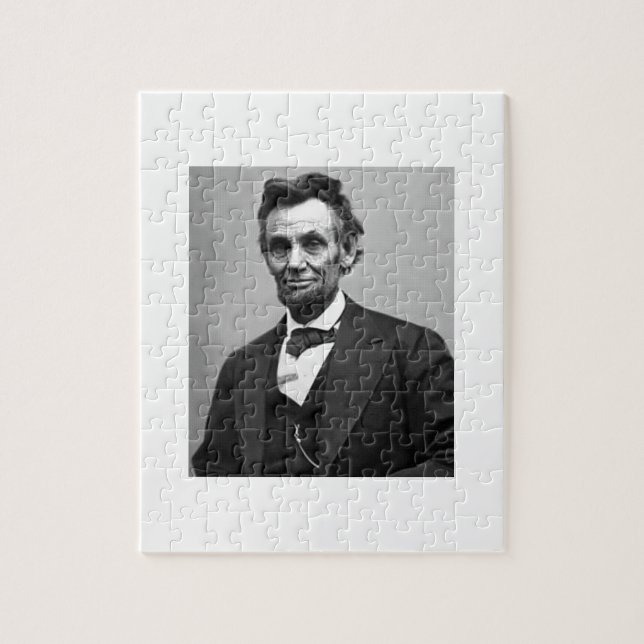Abraham Lincoln Jigsaw Puzzle (Vertical)