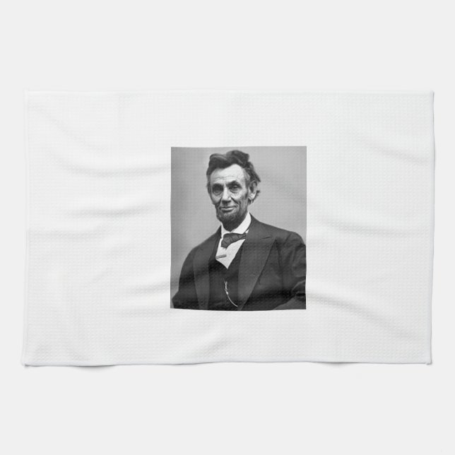 Abraham Lincoln Kitchen Towel (Horizontal)