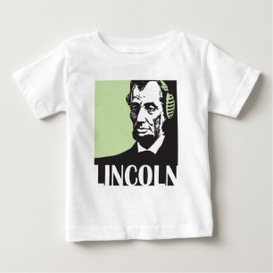 Abraham Lincoln listening to music Baby T-Shirt