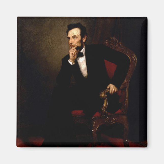 Abraham Lincoln Magnet (Front)