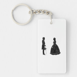 abraham lincoln mary todd lincoln silhouette