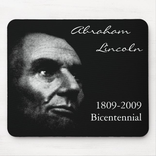 Abraham Lincoln Mouse Pad (Front)