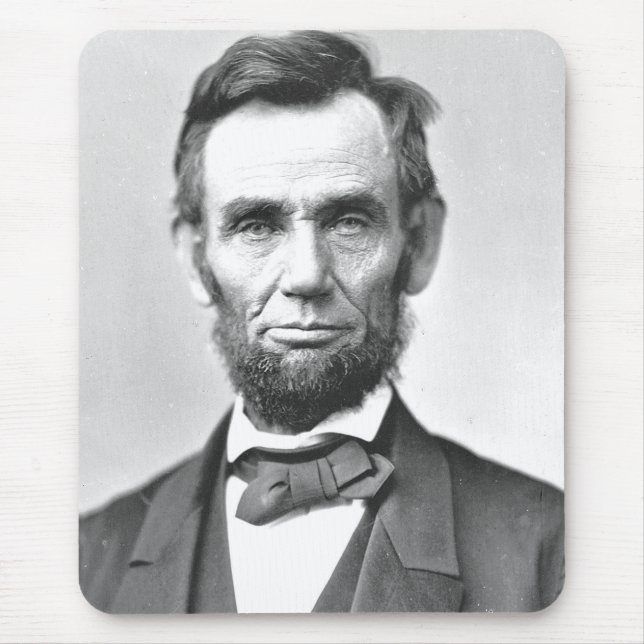 Abraham Lincoln  Mouse Pad (Front)