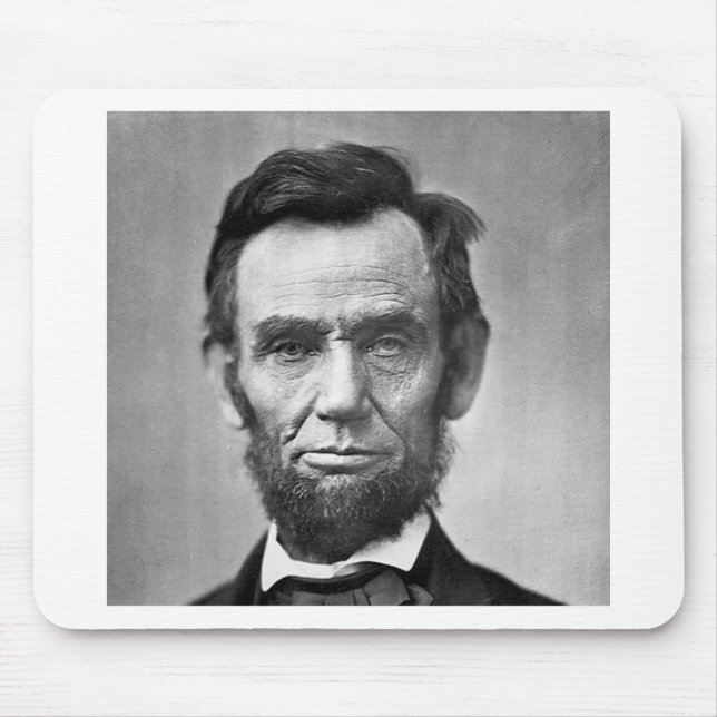Abraham Lincoln Mouse Pad (Front)