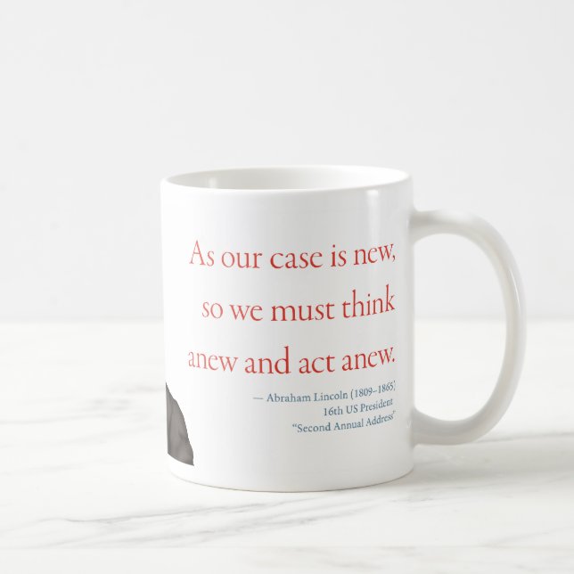Abraham Lincoln Mug #23 (Droite)