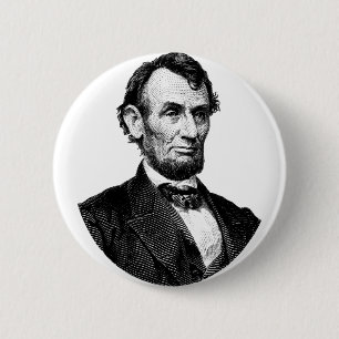 ABRAHAM LINCOLN NIP BADGE DE RETOUR
