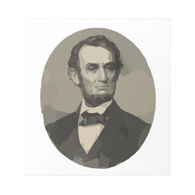 abraham lincoln notepad (Front)