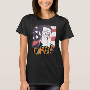 Abraham Lincoln Patriotism Oh My God OMG Pop T-Shirt