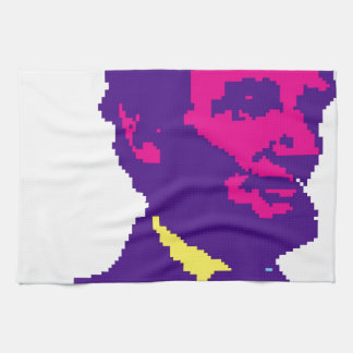 Abraham Lincoln Pixelated Kitchen Towel