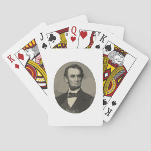 abraham lincoln playing cards
